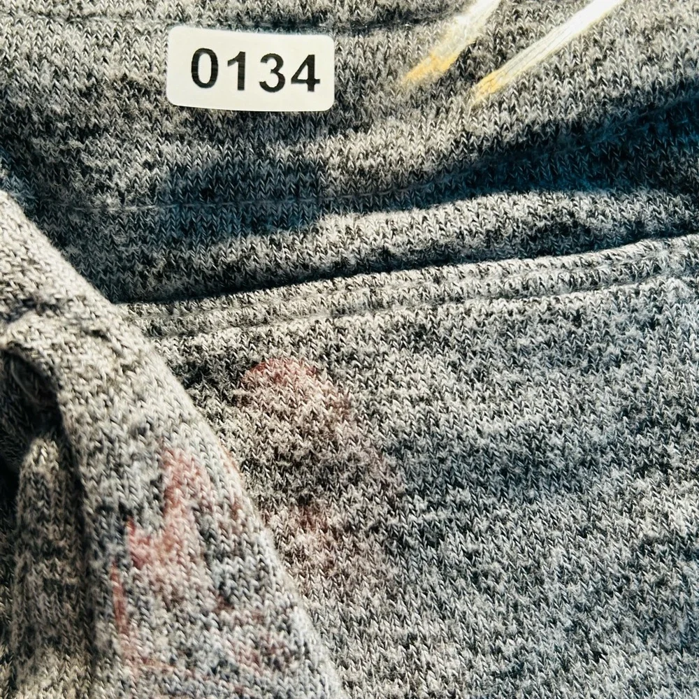 Cuddl Duds Women's Heather Gray Knit Joggers - Picture 5 of 5